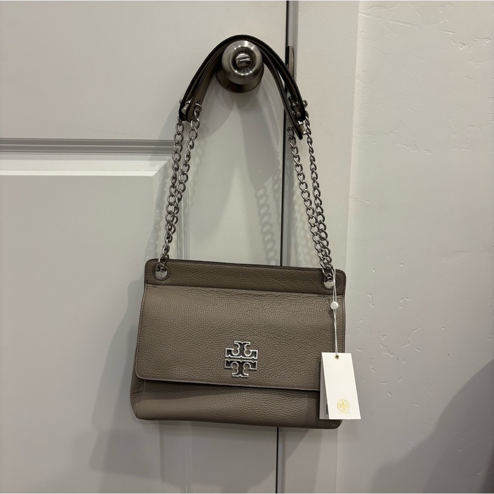 Tory Burch New Britten Flap Shoulder Bag